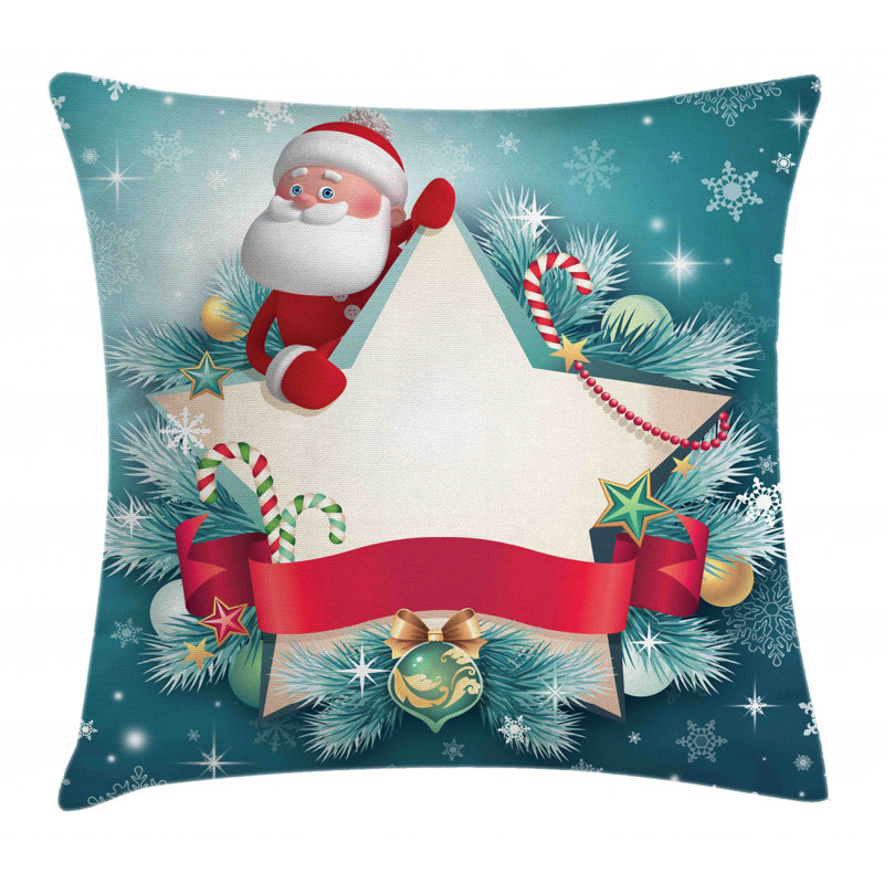 East Urban Home Christmas Indoor / Outdoor 36" Throw Pillow Cover Wayfair